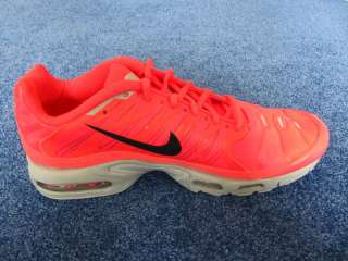 Mens NIKE AIR MAX PLUS 1.5 TN Solar Red Tuned Flywire Running Shoes 