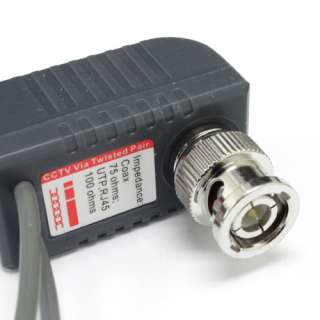 CH PASSIVE TWISTED PAIR VIDEO AUDIO BALUN TRANSCEIVERS 2000ft