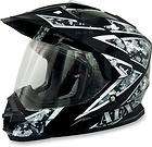 AFX FX 39DS Camo Dual Sport Motorcycle Helmet Black Urban XL/X Large 