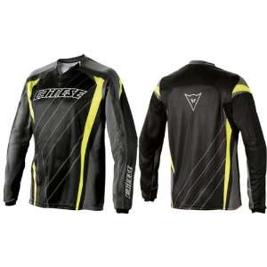 Dainese Claystone L/S jersey, black/yellow   S  Sports 