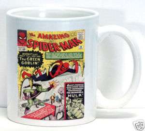 Spider Man #14 1964 Coffee Cup Mug Vintage Comic Book  