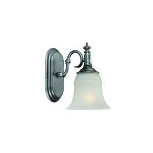  World Imports   4861 36  1 LT IRON WALL SCONCE   Antique 