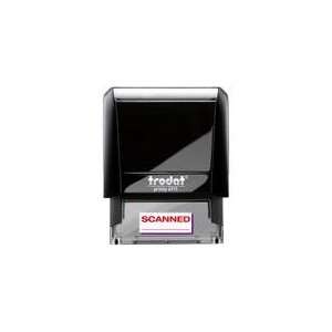  SCANNED   Trodat 4911 (Ideal 50) Red Self Inking Rubber 