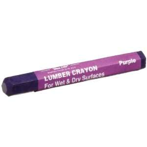  Dixon Ticonderoga 49300 Lumber Crayons (12 Pack), Purple 