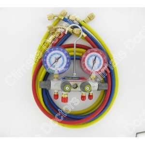 Yellow Jacket 49987 TITAN 4 valve Test & Charging Manifold *F R 22 