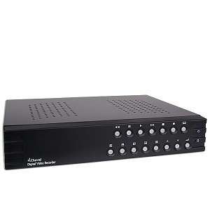  4 Channel Standalone DVR with USB Backup Port   No Hard 