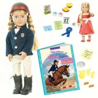 Our Generation Doll with Book   Lily Anna/Adventure at Stable by 