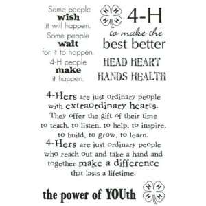  4h Power Of Youth Sticker 5x7 Arts, Crafts & Sewing
