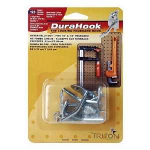  DuraHook 123 1 inch Single Rod Hook   10 Pack