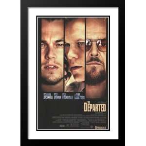 The Departed 20x26 Framed and Double Matted Movie Poster   Style B 