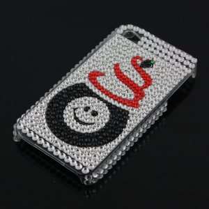   Bling HARD BACK CASE Cover for Apple iPhone 4G 4 New 