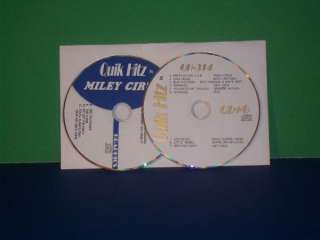   grabs are two great karaoke cdgs quik hitz 1004mc all miley cyrus and