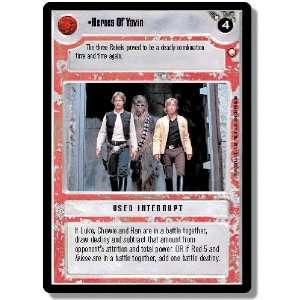  Star Wars CCG Special Edition Rare Heroes Of Yavin Toys & Games