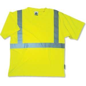   8290 IS Class 2 Standard T Shirt with Insect Shield, Lime, 4X Large