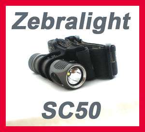Zebralight SC50 Cree XP E AA 193Lms Headlamp Flashlight  