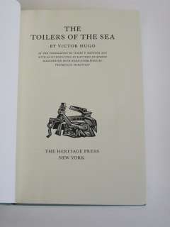 Hugo TOILERS OF THE SEA Heritage Press in Slipcase  