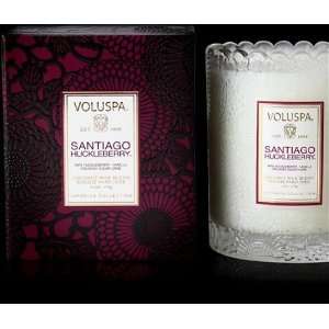   Scallop Embossed Candle (6.2 oz, 50hr) 
