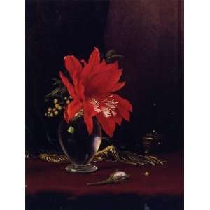   Johnson Heade   24 x 32 inches   Chateau of Flower