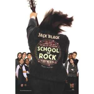  School of Rock Advance Movie Poster Double Sided Original 