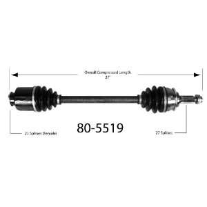  Empi 80 5519 CV Joint Half Shaft Assembly Automotive