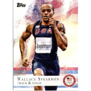  2012 Topps US Olympic Team #34 Wallace Spearmon Track 