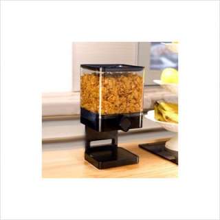 Zevro Compact Cereal Dispenser in Black TSO100  