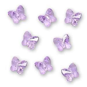  Swarovski Crystal 5754 Butterflies 6mm Violet (8) Arts 