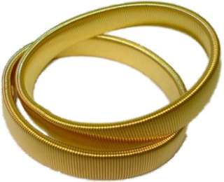 New Sprung Pair Gold Shirt Sleeve Holders/Armbands  