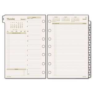 Day Runner PRO Recycled Two Page per Day Planning Pages, 5 1/2 x 8 1/2 