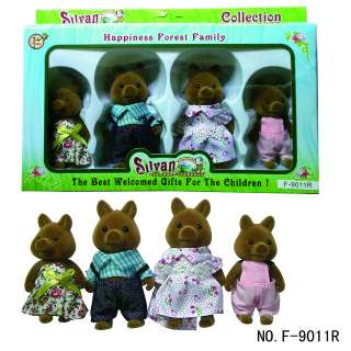 forest toys figures Sylvanian families boar 11r  