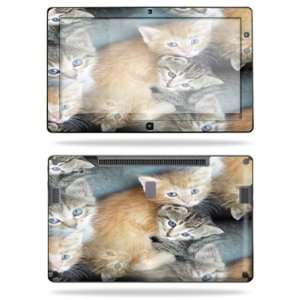   Decal Cover for Samsung Series 7 Slate 11.6 Inch Kittens Electronics