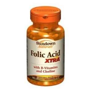  Sundown Folic Acid Extra 800mcg Caplets 60 Health 