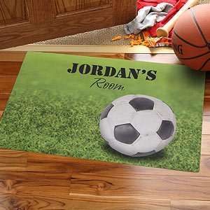  Personalized Soccer Doormat   Goal Patio, Lawn & Garden