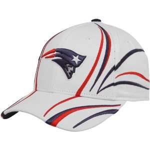   New England Patriots White Airstream Adjustable Hat
