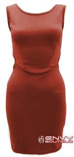 NEW LADIES WOMEN SIDE CUT OUT LOOK BODYCON EVENING PARTY DRESS TOP 