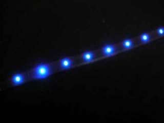 12in BLUE 15 SMD LED FLEXIBLE STRIP CAR LIGHT BULB New  