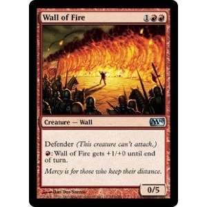  Magic the Gathering   Wall of Fire   Magic 2010   Foil 