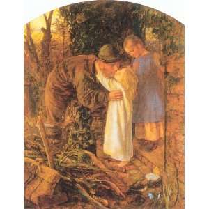     Arthur Hughes   24 x 32 inches   Home from Work