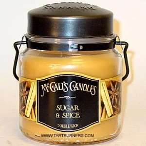  McCalls Country Candles   16 Oz. Double Wick Sugar 