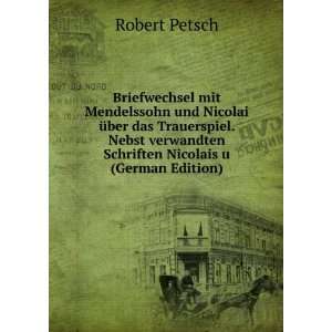   verwandten Schriften Nicolais u (German Edition) Robert Petsch Books
