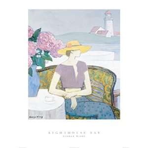    Lighthouse Bay by George Xiong 7 X 5 Poster