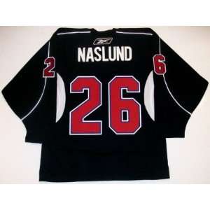  Mats Naslund Montreal Canadiens Black Rbk Jersey   XX 