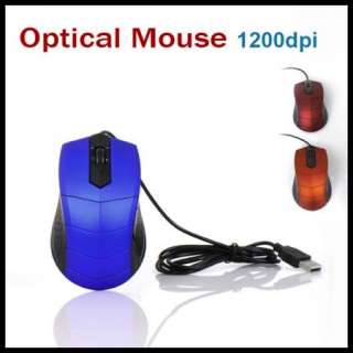 Fashion Wired USB Gaming Optical Mouse for Laptop PC  