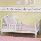 You are my sunshine  Nursery Wall Stencil Lettering  