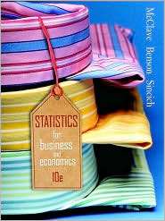 Statistics for Business and Economics, (0132409356), James T. McClave 