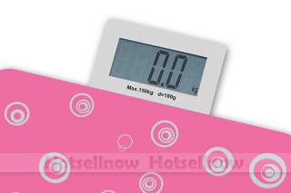 Ultra Portable Personal LCD electronic Body Weight Fitness scale 150kg 
