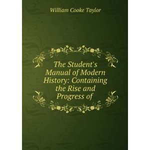   Rise and Progress of . Charles Badham William Cooke Taylor  Books