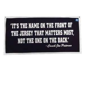  Penn State  Joe Paterno Jersey Banner Sports 