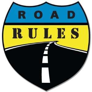  Road Rules MTV reality show sticker decal 4 x 5 