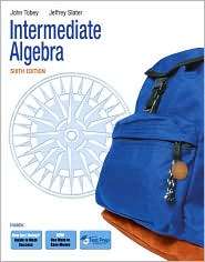 Intermediate Algebra, (0321578295), John Tobey, Textbooks   Barnes 